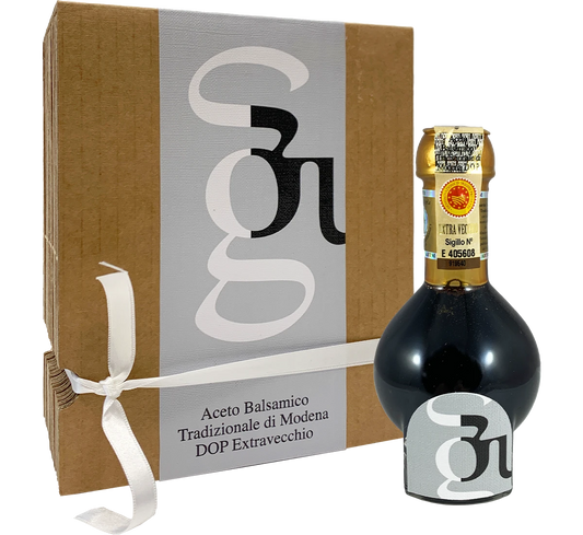 Vinaigre Balsamique Traditionnel de Modène AOP - Extra Vieux - Biologique - Biodynamique - Plus de 25 Ans (100 ml.)