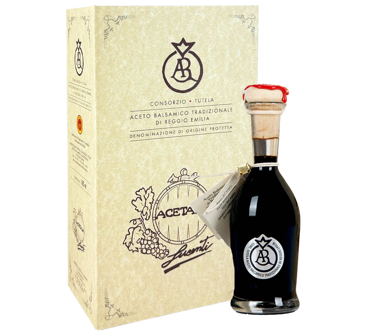 Traditional Balsamic Vinegar of Reggio Emilia PDO - Silver - From 12 to 25 Years (100 ml. / 3.38 fl. oz.)
