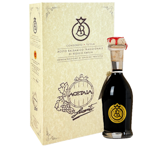Traditional Balsamic Vinegar of Reggio Emilia PDO - Gold - Over 25 Years (100 ml. / 3.38 fl. oz.)