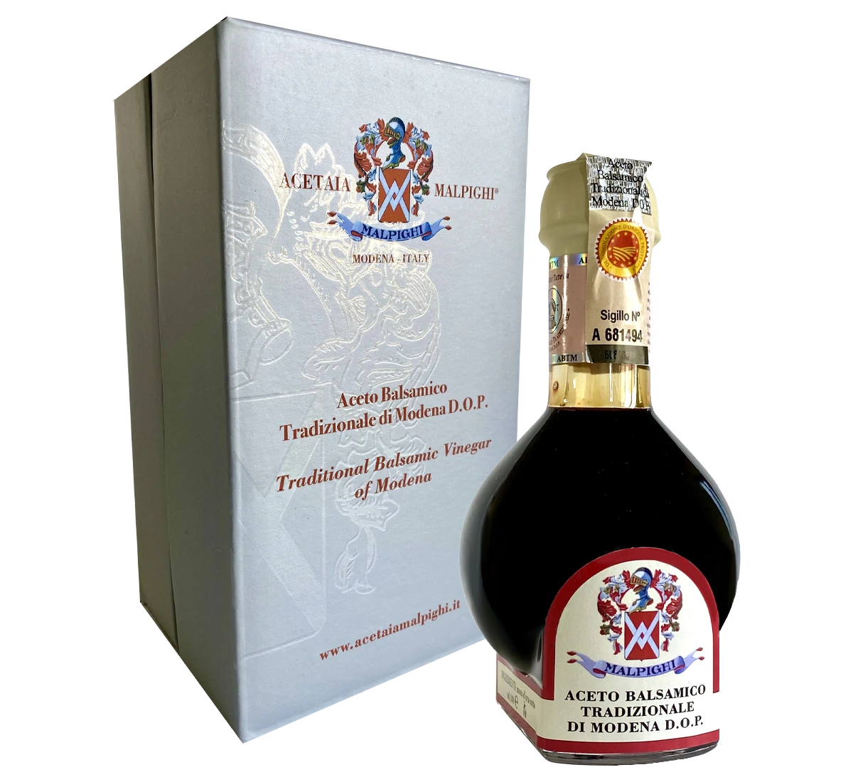 Vinaigre Balsamique Traditionnel de Modène AOP - Vieilli - Plus de 12 Ans (100 ml.)